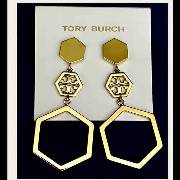 BOGO🆑BUY ONE-GET ONE 50%🆑AUTHENTIC TORY BURCH Earrings At Final Price - Picture 4 of 11